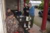 Tea on verandah after a walk  » Click to zoom ->